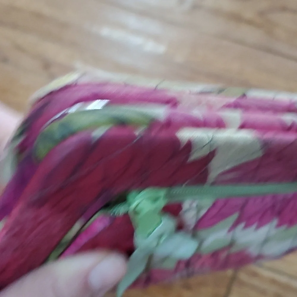 Vera Bradley clasp rectangle wallet